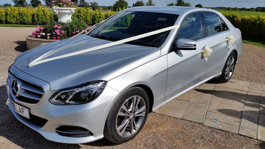 Mercedes Benz Wedding Car Golf Club Nottingham Front Dide