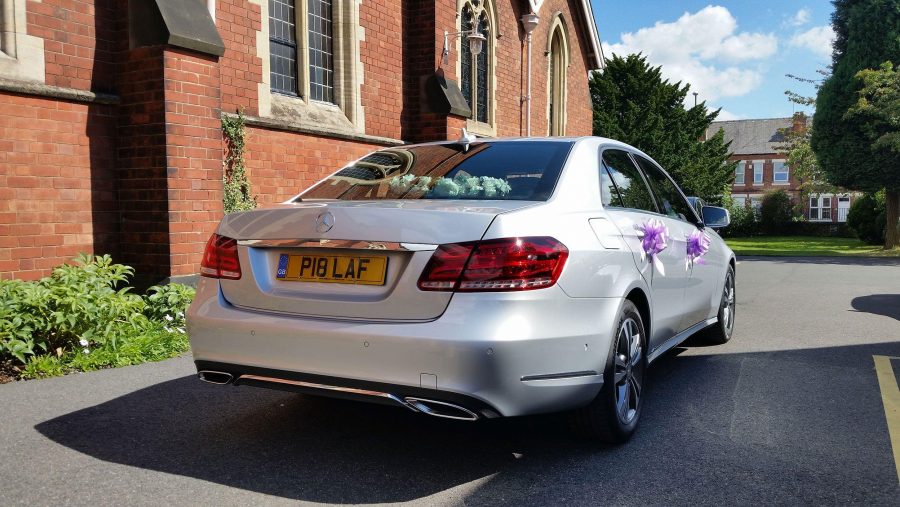 Mercedes Benz Wedding Car Wedding Fayre Rear