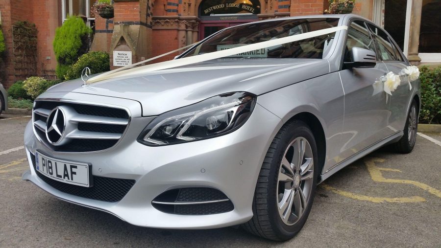 Wedding Car Bestwood Lodge Front Side